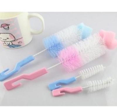 日式奶瓶刷與奶嘴杯子清潔刷 雙倍潔凈，呵護健康